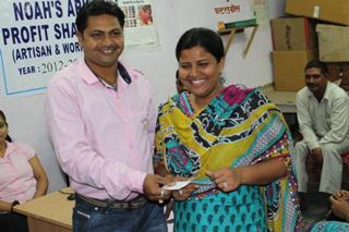Noah’s Ark artisans get share in profits for the year 2012-13