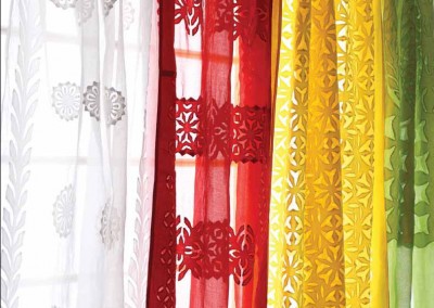 Hand - Made Applique work Curtains